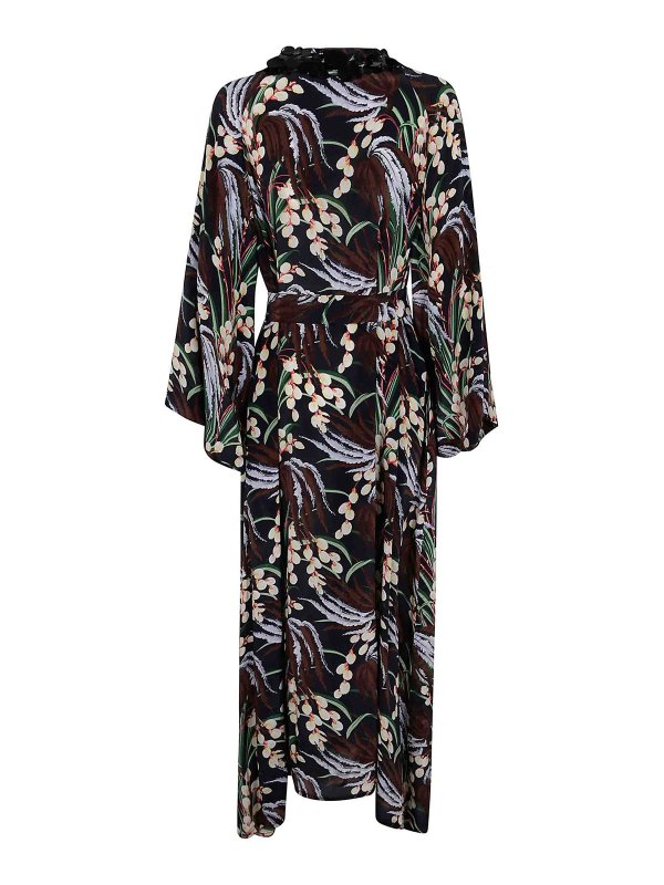 P.A.R.O.S.H.: Robe longueur genou online - Robe Au Genou - Noir
