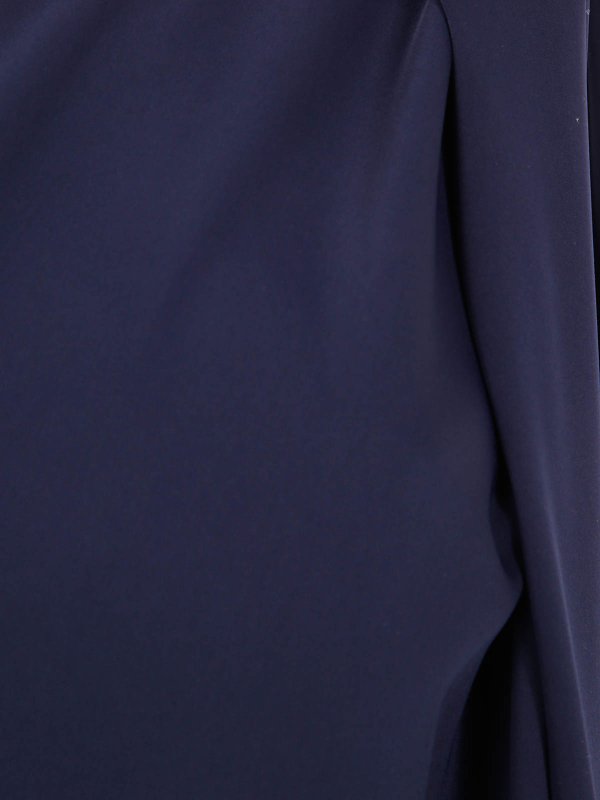 The Best Shops P.A.R.O.S.H.: Knielange Kleider - Knielanges Kleid - Blau