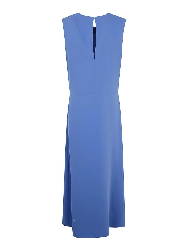 P.A.R.O.S.H.: Knielange Kleider online - Knielanges Kleid - Blau