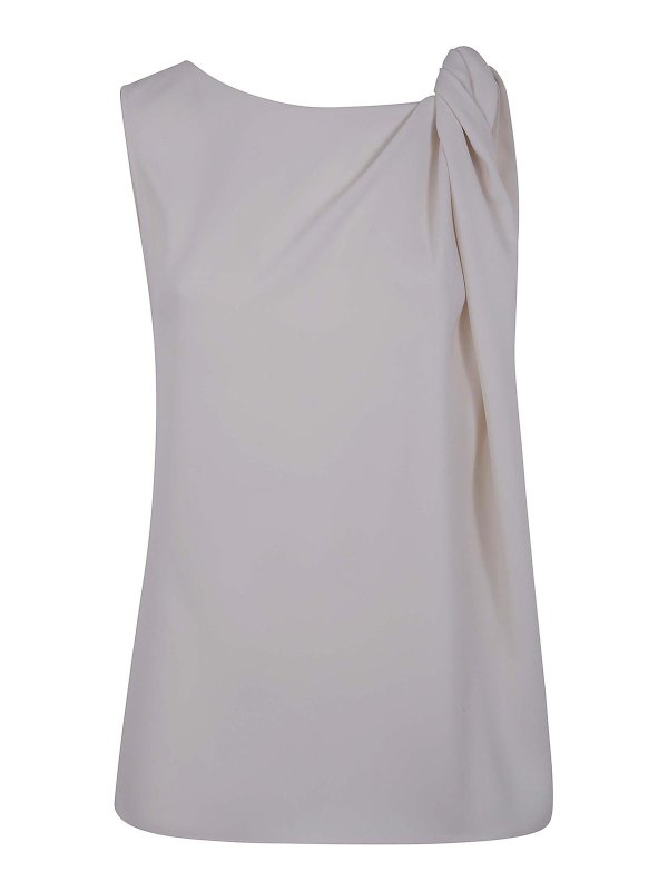 P.A.R.O.S.H.: Blusas - Blusa - Blanco