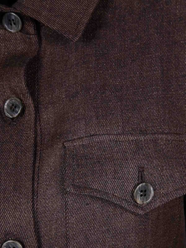 The Best Shops P.A.R.O.S.H.: Casualjacken - Casualjacke - Braun