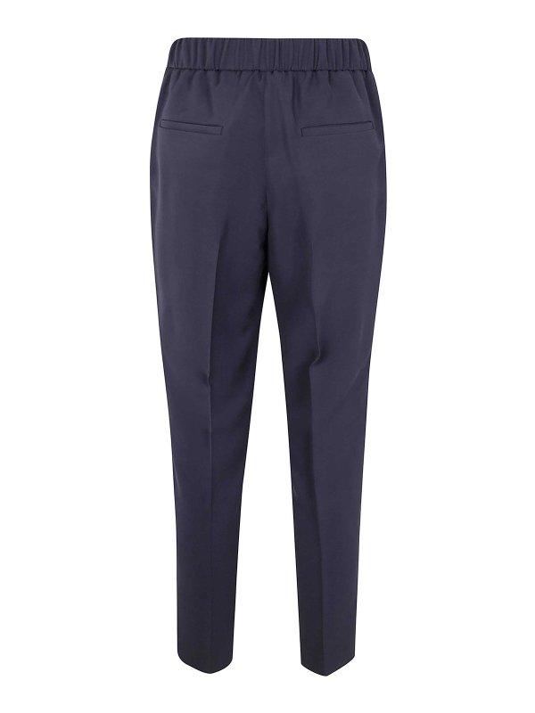 PESERICO: カジュアルトラウザー online - カジュアルパンツ - ブルー