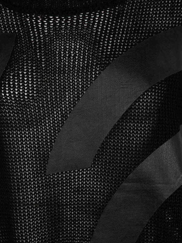 The Best Shops PIERANTONIO GASPARI: レザージャケット - レザージャケット - 黒