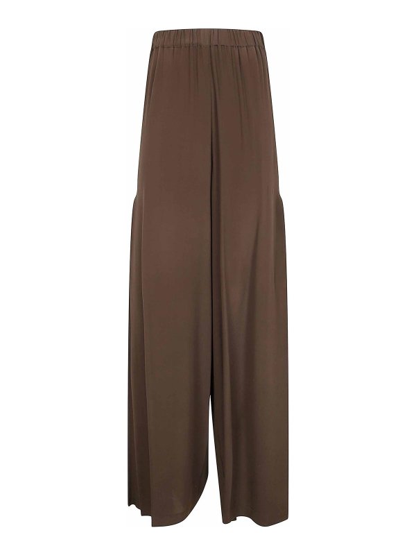 PIERANTONIO GASPARI: カジュアルトラウザー - カジュアルパンツ - ブラウン