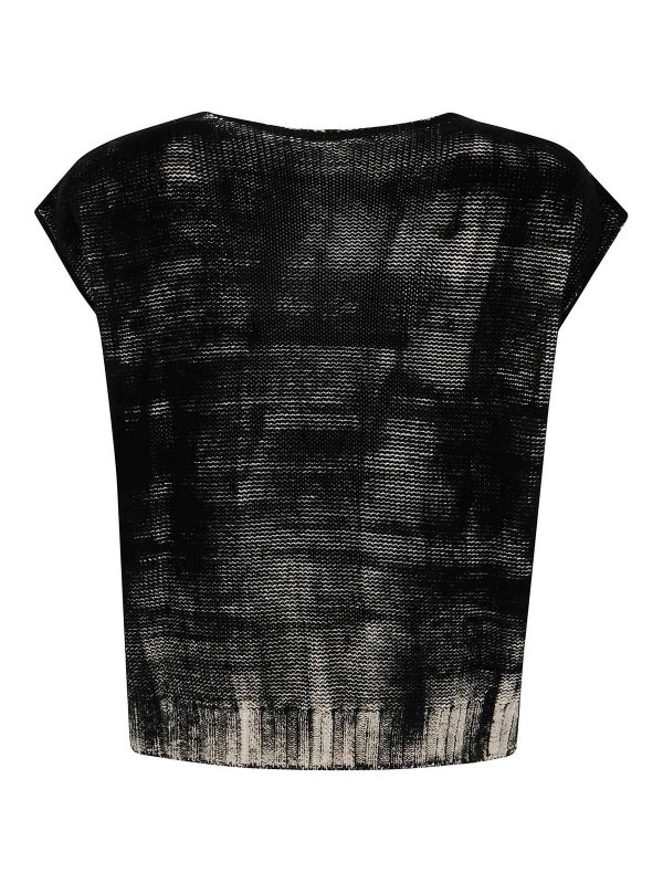 PIERANTONIO GASPARI: Tops y camisetas sin mangas online - Top - Negro