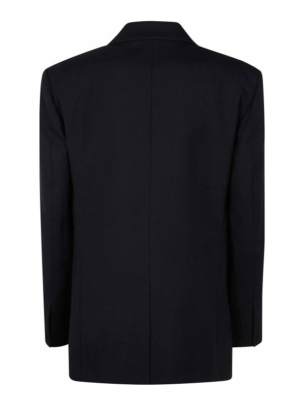 Pinko: casual jackets online - For You Yarn-Dyed Wool Jacket
