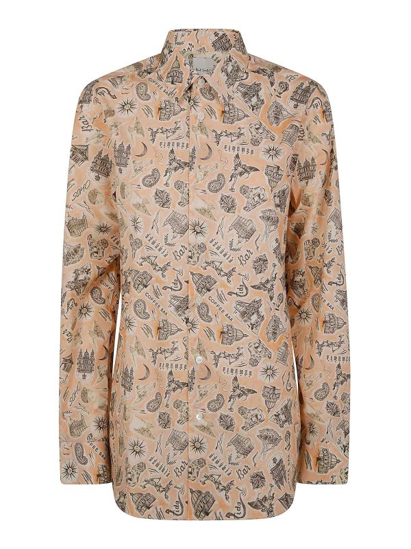 PS BY PAUL SMITH: Hemden - Hemd - Rot