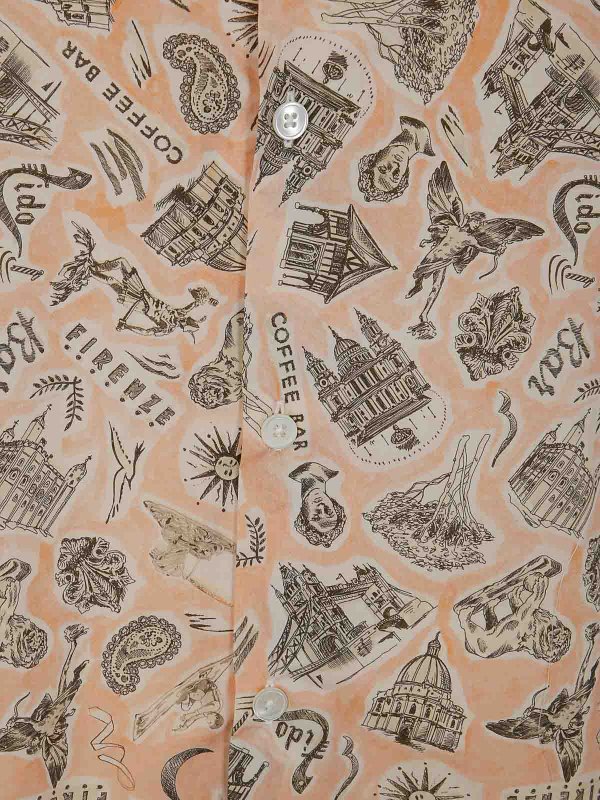 The Best Shops PS BY PAUL SMITH: camicie - Camicia corallo