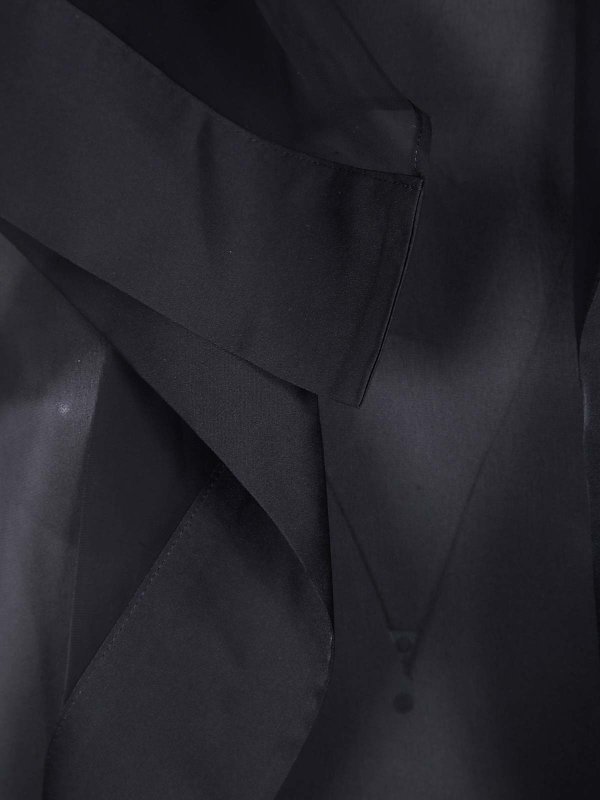 The Best Shops Sacai: Strickpullover mit Rundhalsausschnitt - Rundhalspullover - Schwarz