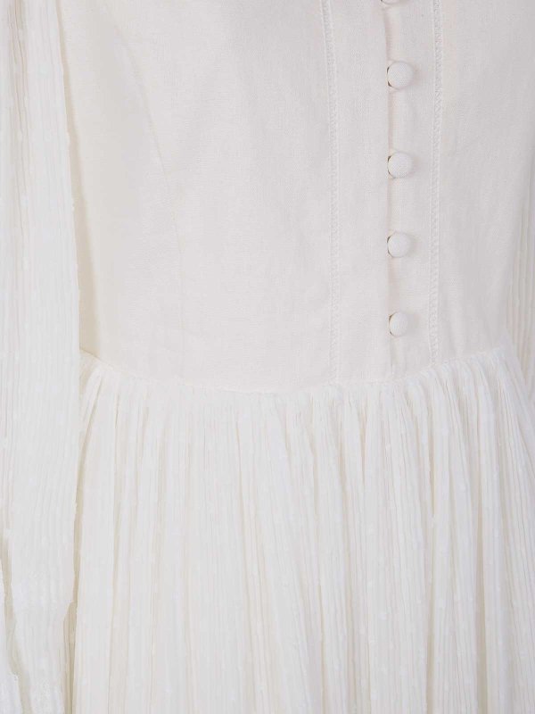 The Best Shops TWINSET: Maxikleider - Maxikleid - Weiß