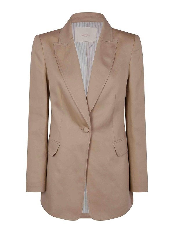 TWINSET: Blazer - Blazer - Braun