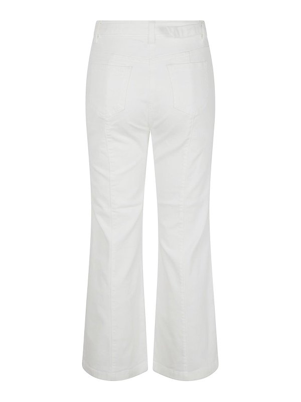 TWINSET: straight leg jeans online - Denim Trousers