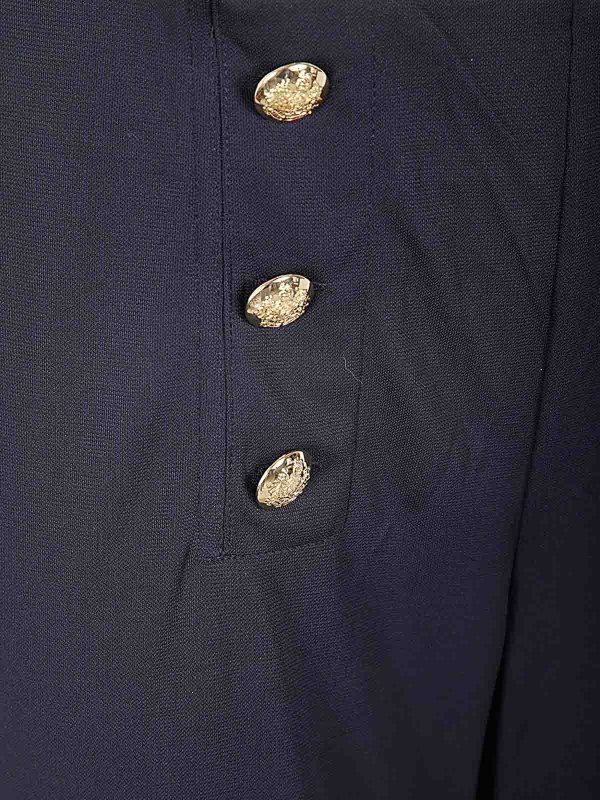 The Best Shops LAUREN RALPH LAUREN: カジュアルトラウザー - カジュアルパンツ - ブルー