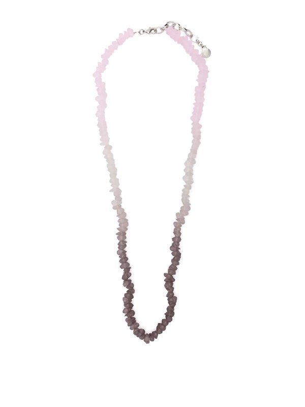 EMPORIO ARMANI: ネックレス - ネックレス/チョーカー - ピンク