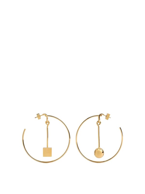 JACQUEMUS: Ohrringe - Ohrring - Silber