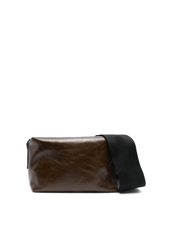 UMA WANG: Sacs portés épaule  - Sac Porté Épaule - Marron