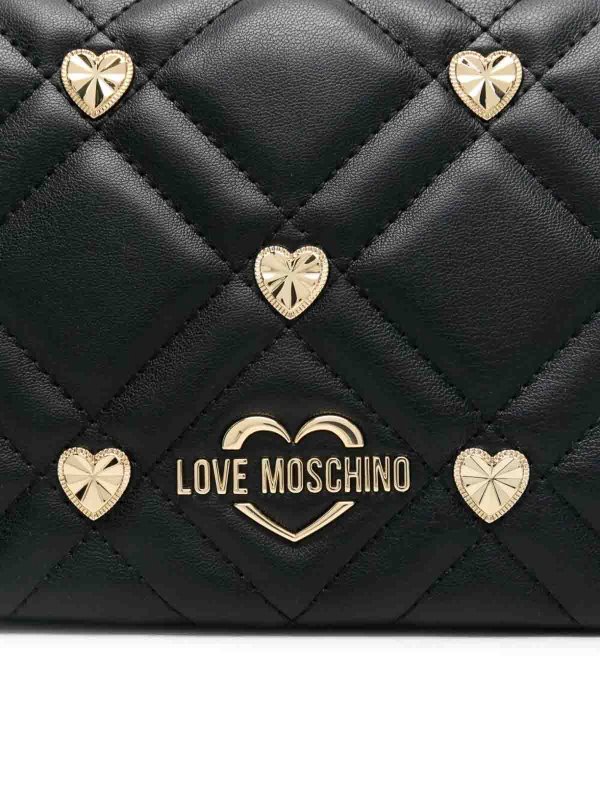 クラッチバッグ - 黒 shop online: LOVE MOSCHINO