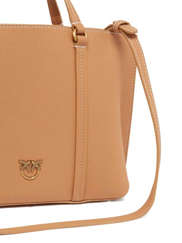 The Best Shops Pinko: totes bags - Carrie Shopper Classic Leather