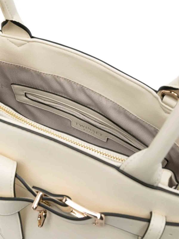 The Best Shops TWINSET: Handtaschen - Shopper - Weiß