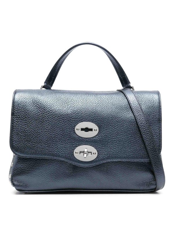 ZANELLATO: Handtaschen - Shopper - Blau