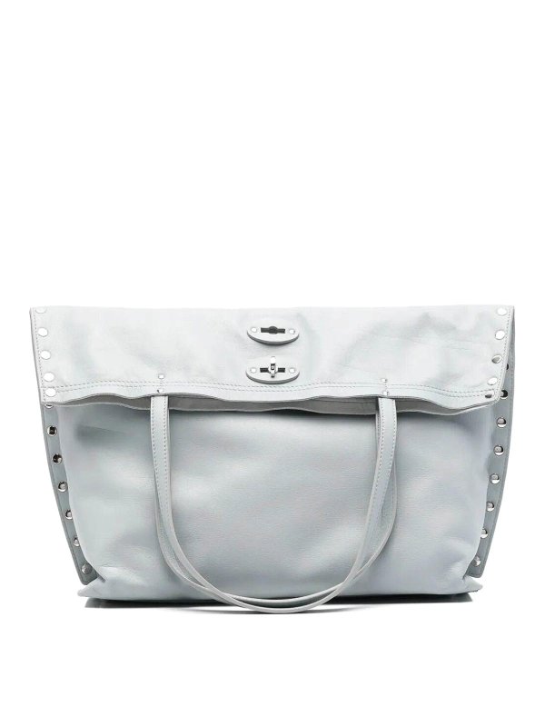 ZANELLATO: Handtaschen - Shopper - Blau