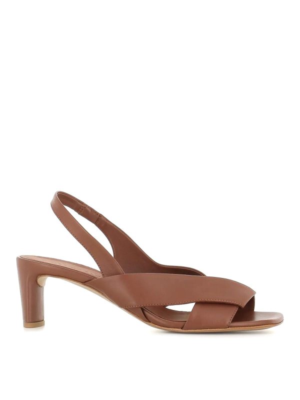 FABRIZIO DEL CARLO: パンプス - パンプス - ブラウン