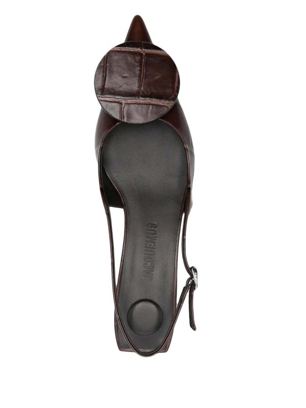 JACQUEMUS: Escarpins online - Chaussures À Talon - Marron
