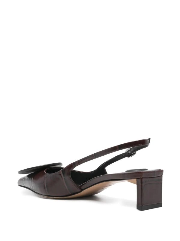 The Best Shops JACQUEMUS: Escarpins - Chaussures À Talon - Marron