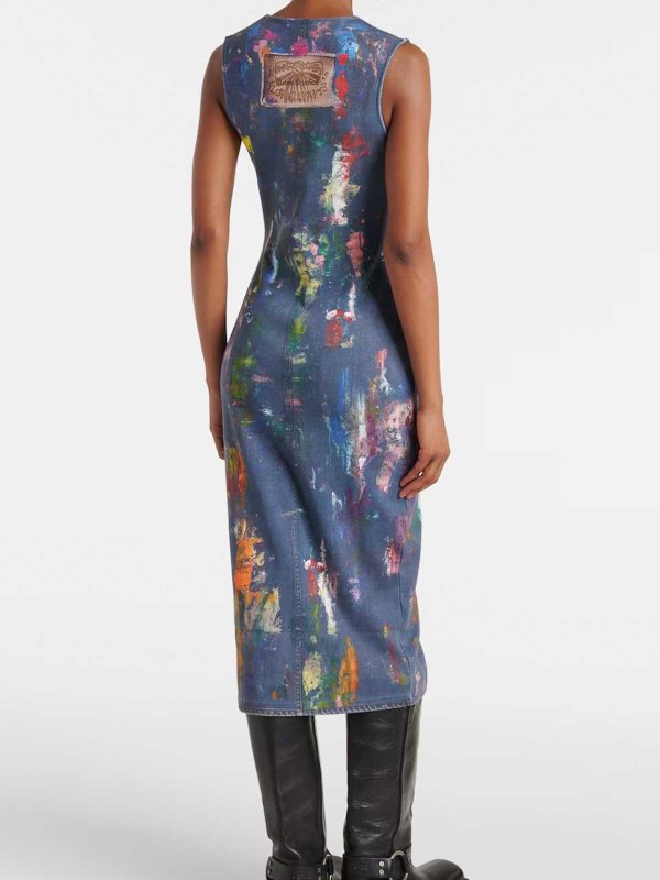 The Best Shops Acne Studios: abiti al ginocchio - vestito in denim