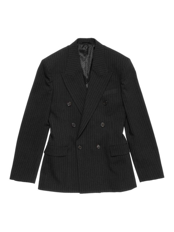Acne Studios: Blazer - Blazer - Negro