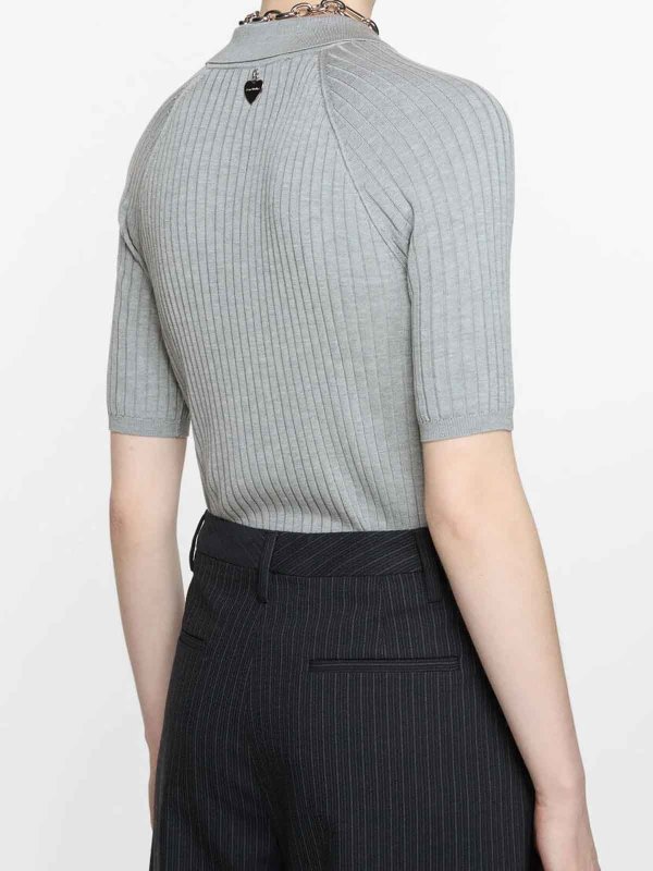 The Best Shops Acne Studios: ボートネック - ボートネック - グレー