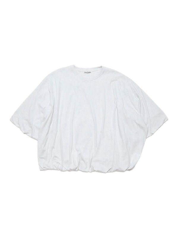 Acne Studios: Camisetas - Camiseta - Gris