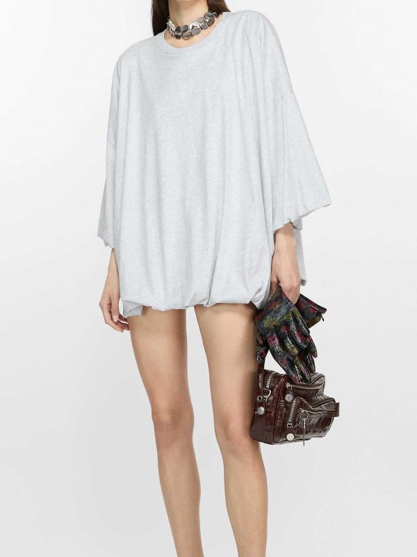 Acne Studios: Camisetas online - Camiseta - Gris