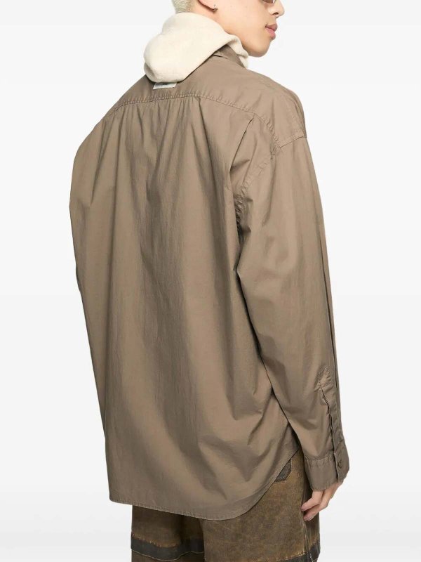 Acne Studios: Hemden online - Hemd - Taupe