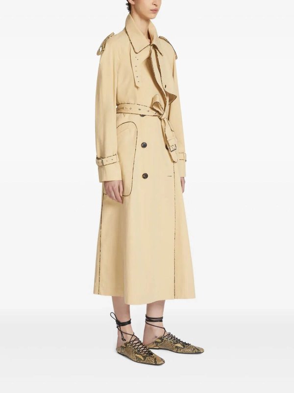 The Best Shops DRIES VAN NOTEN: Manteaux courts - Manteau Court - Beige