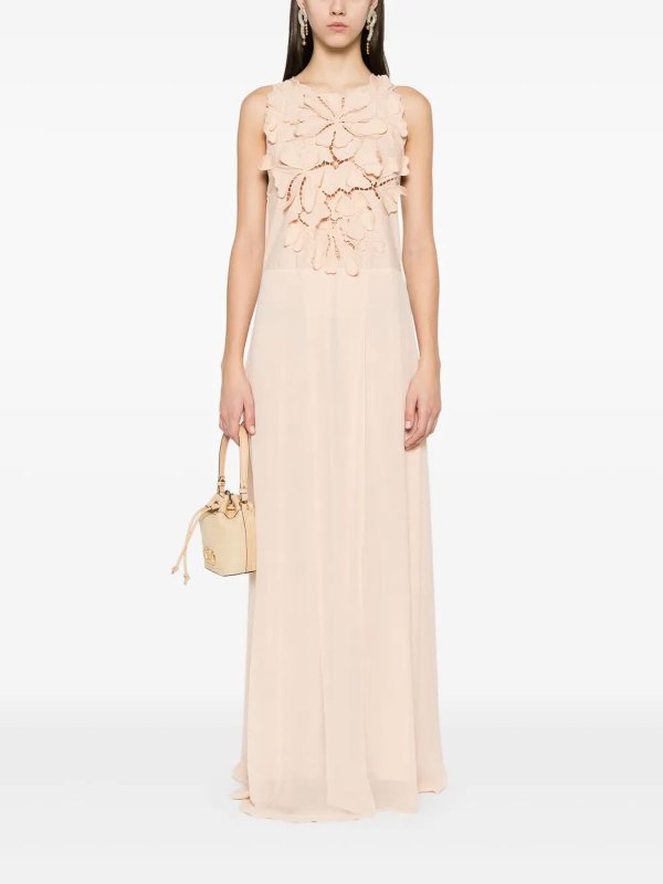 FORTE FORTE: Knielange Kleider online - Knielanges Kleid - Hellrosa