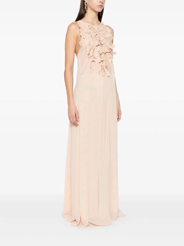 Knielanges Kleid - Hellrosa shop online: FORTE FORTE