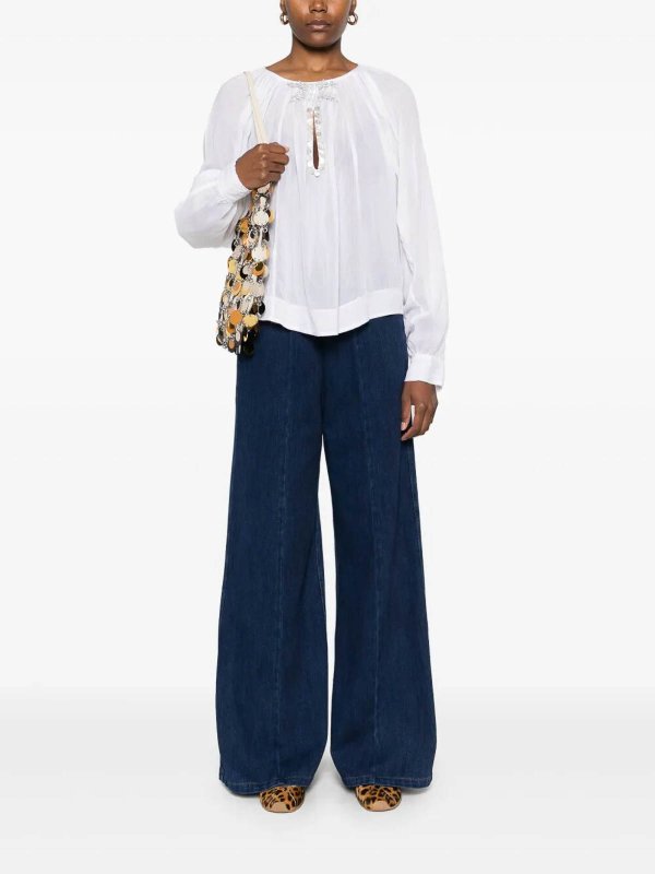 シャツ - 白 shop online: FORTE FORTE