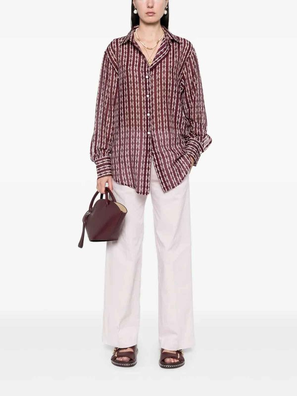 The Best Shops FORTE FORTE: Hemden - Hemd - Rot