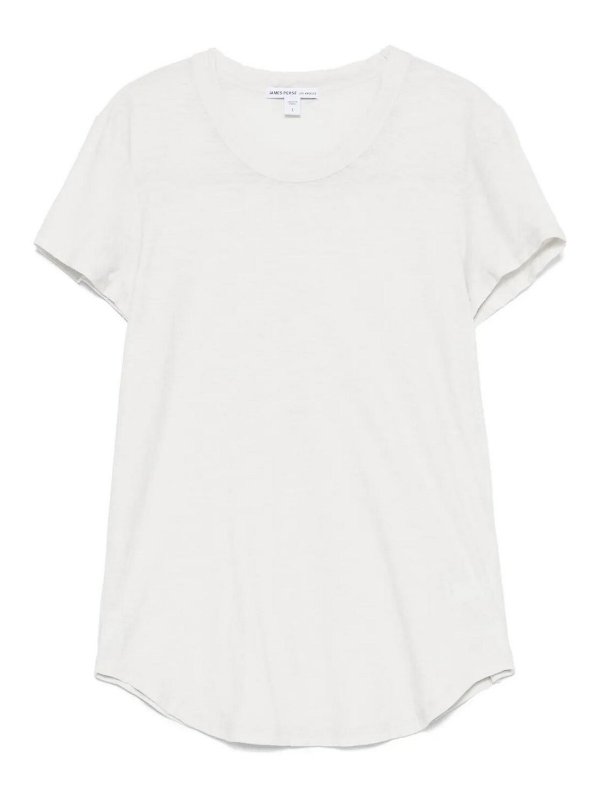 JAMES PERSE: Suéteres con cuello pico - Suéter Cuello Redondo - Gris Claro