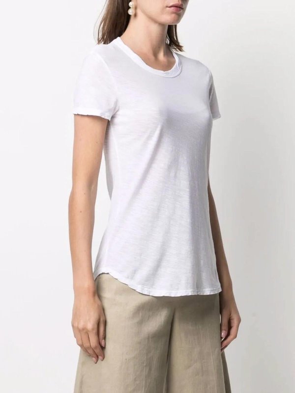 Sher Slub Crew Neck Tee shop online: JAMES PERSE