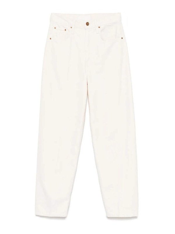 MOTHER: Jeans Rectos - Vaqueros Rectos - Beis