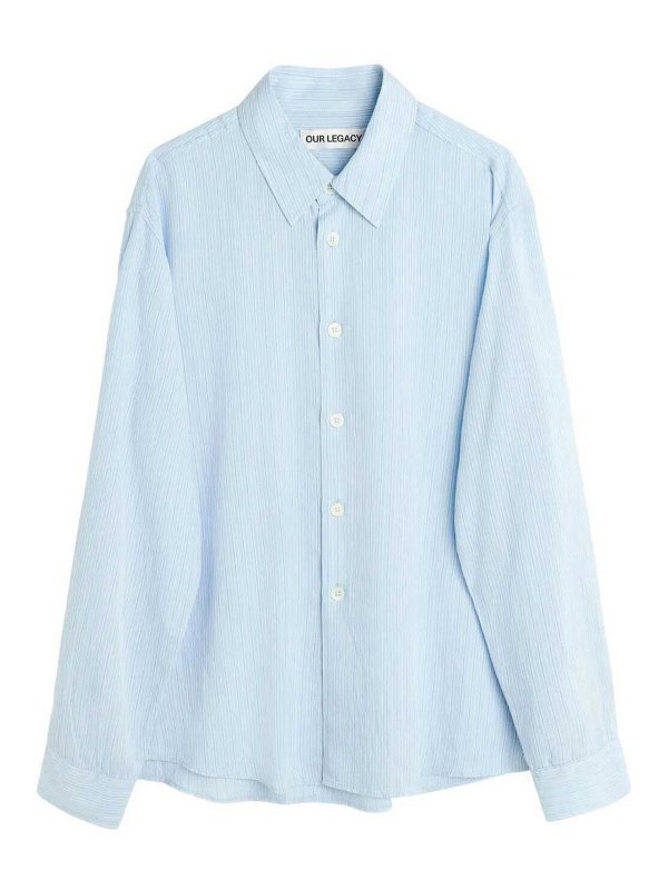 OUR LEGACY: Hemden - Hemd - Hellblau