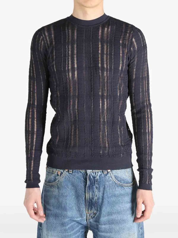 OUR LEGACY buy online クルーネック - ダークブルー