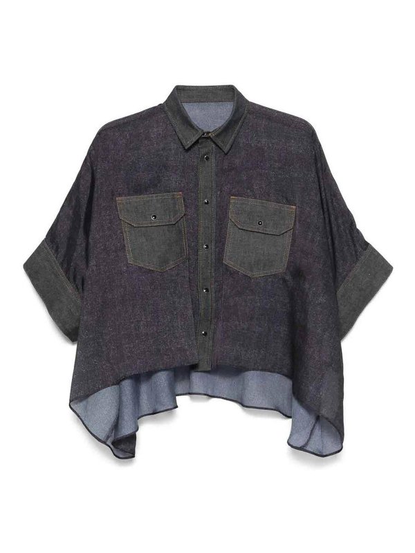 Sacai: Chemises - Chemise - Noir