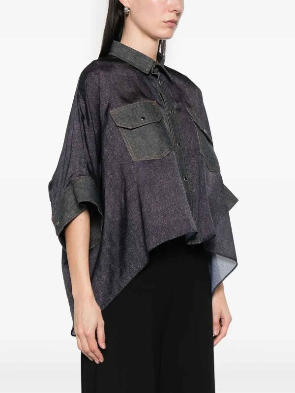 The Best Shops Sacai: Chemises - Chemise - Noir