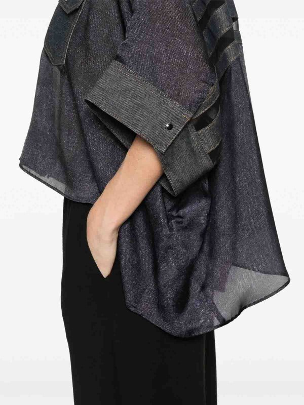 Chemise - Noir shop online: Sacai