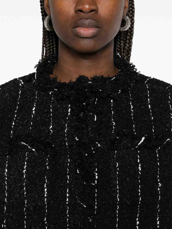 Sacai: Gilets tricot online - Gilet - Noir