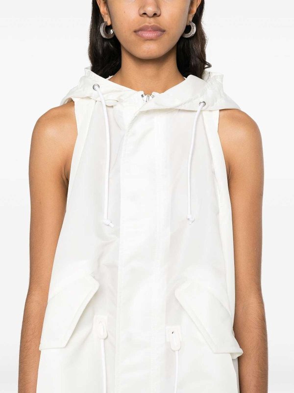 Sacai: Chalecos  online - Chaleco - Crema
