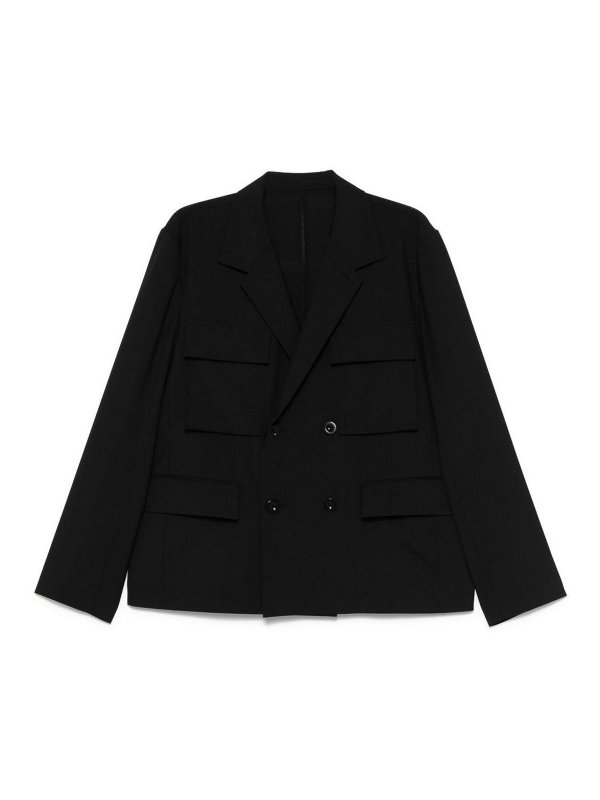 Sacai: Maßgeschneiderte und Dinner-Jacken - Abendjacke - Schwarz